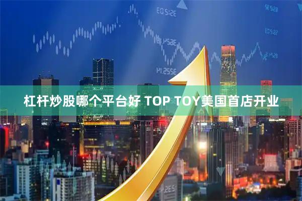 杠杆炒股哪个平台好 TOP TOY美国首店开业