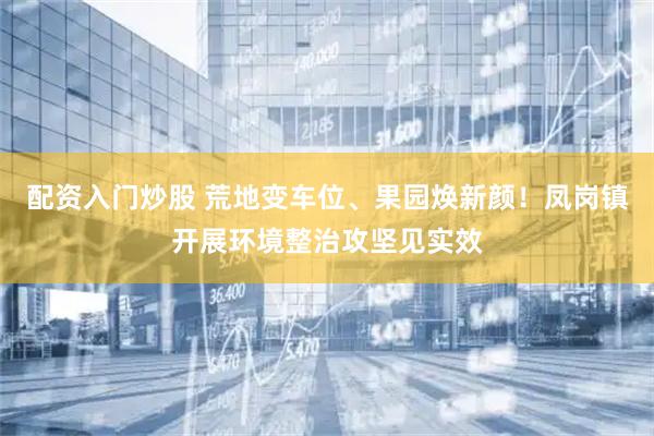 配资入门炒股 荒地变车位、果园焕新颜！凤岗镇开展环境整治攻坚见实效